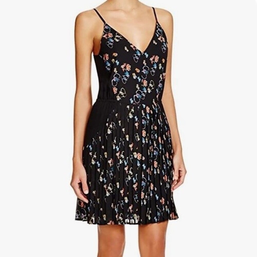 Rebecca Minkoff Women's Refraction Printed-Floral Cami Dress Size 2 Women